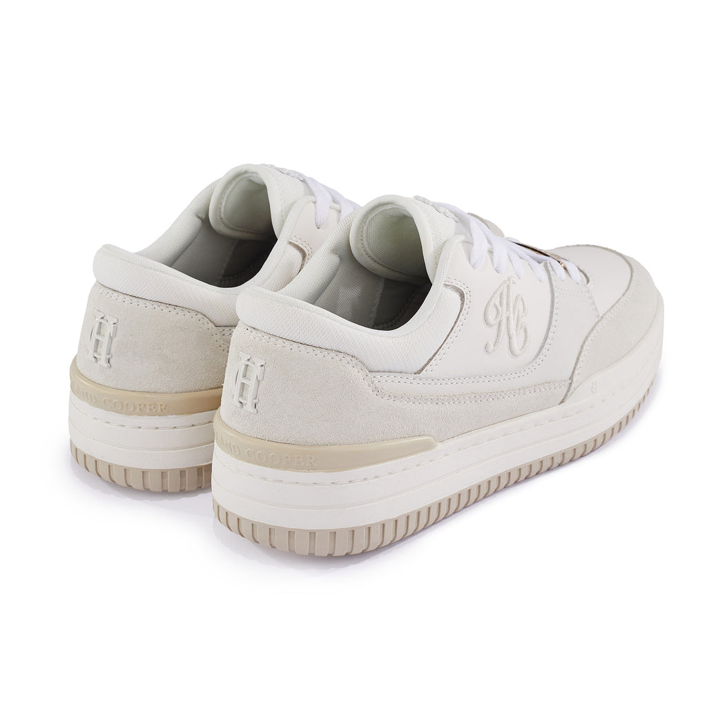 Holland Cooper Retro Trainer - Off White