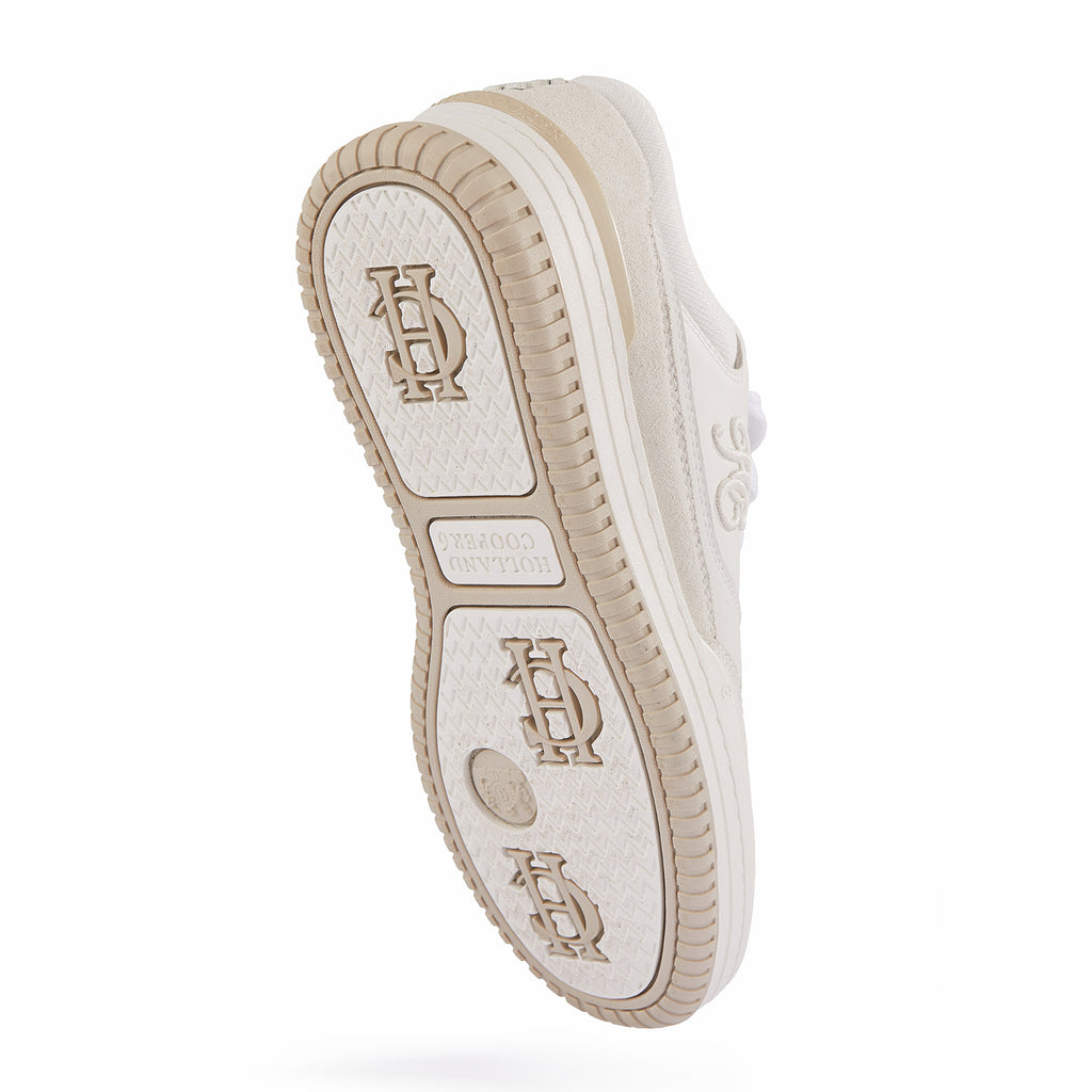 Holland Cooper Retro Trainer - Off White