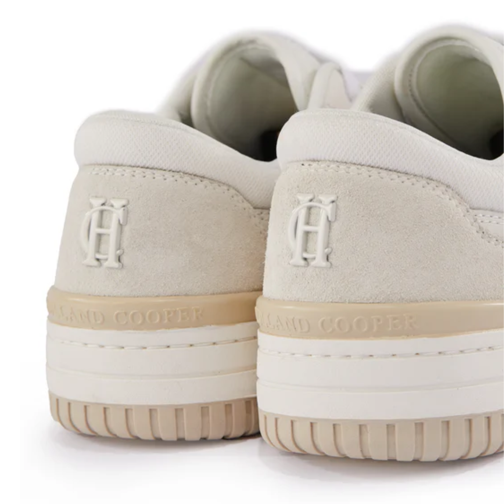 Holland Cooper Retro Trainer - Off White