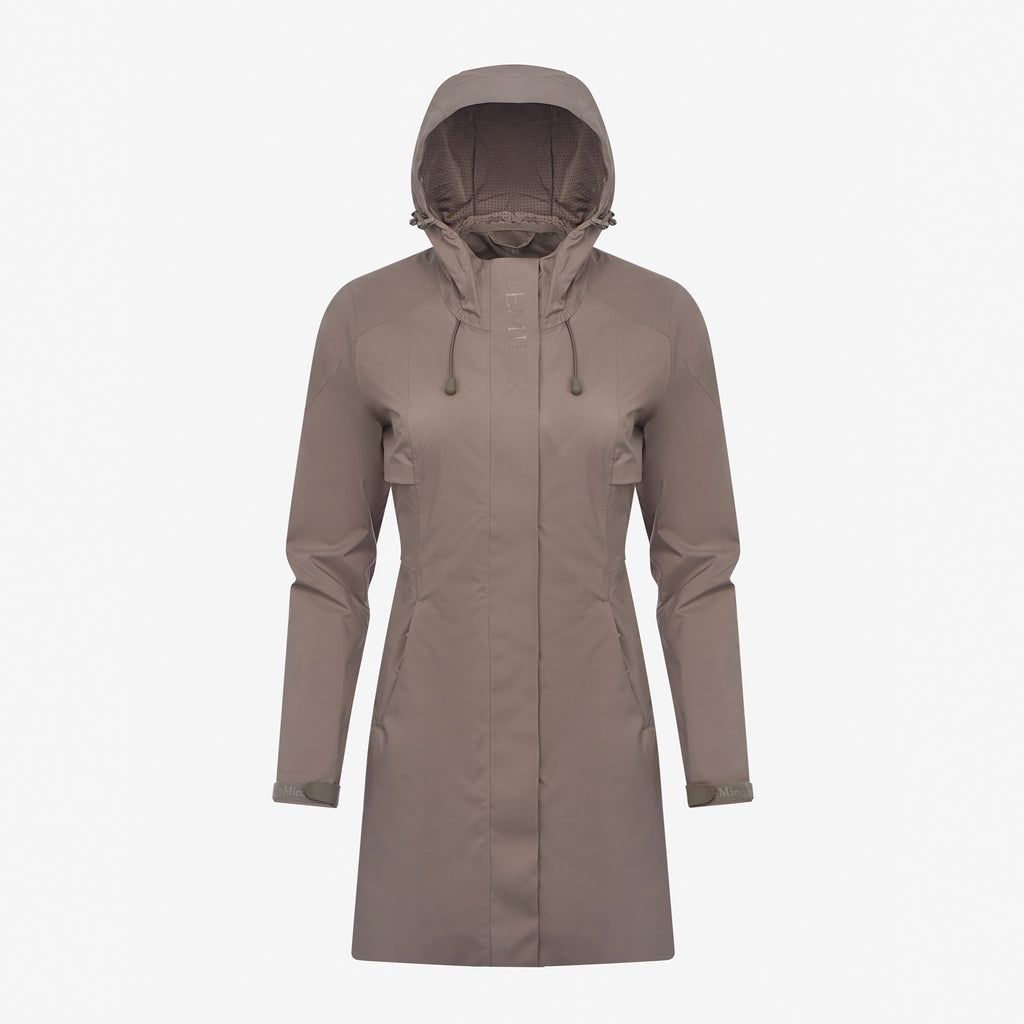 LeMieux Grace Long Rain Jacket - Pecan