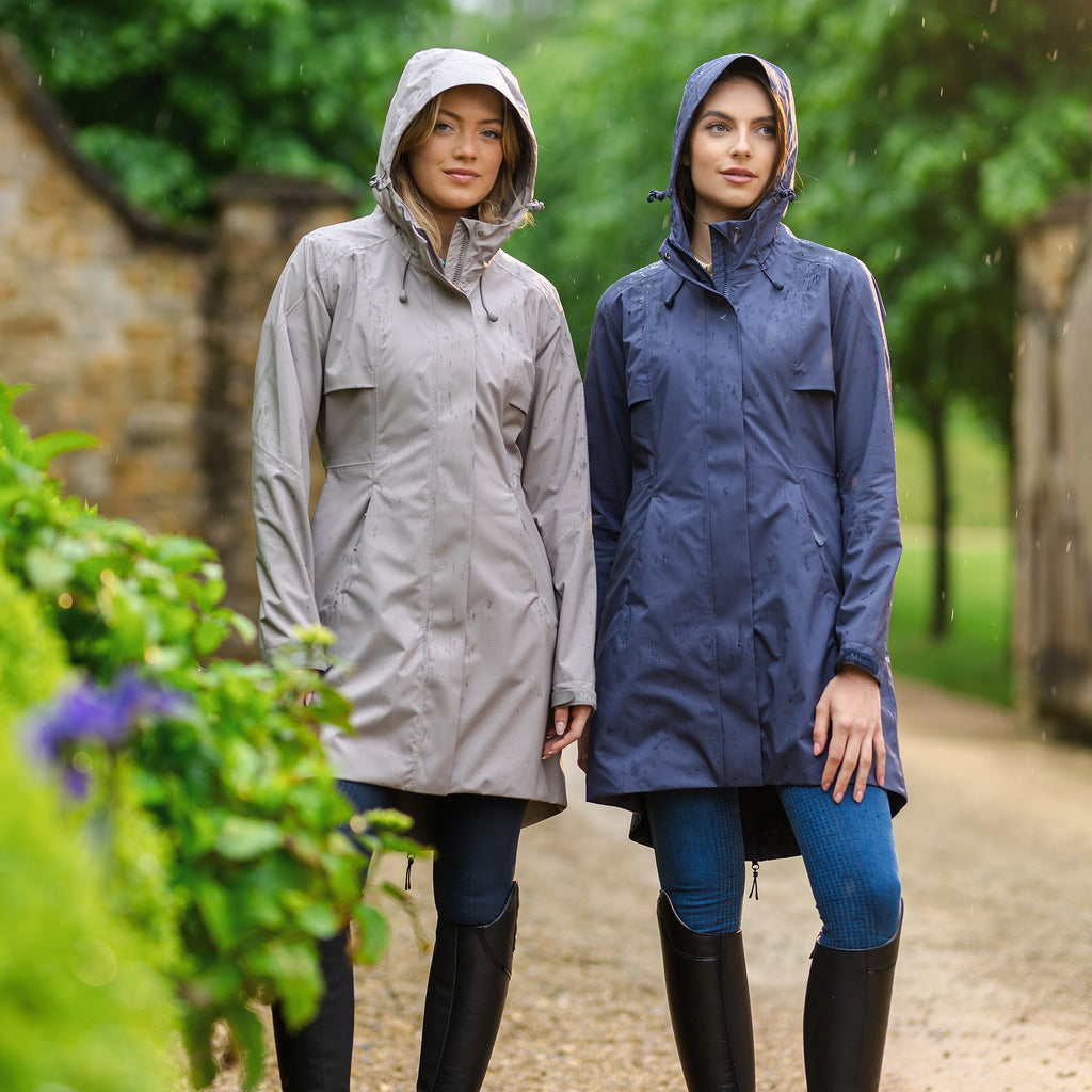 LeMieux Grace Long Rain Jacket - Pecan