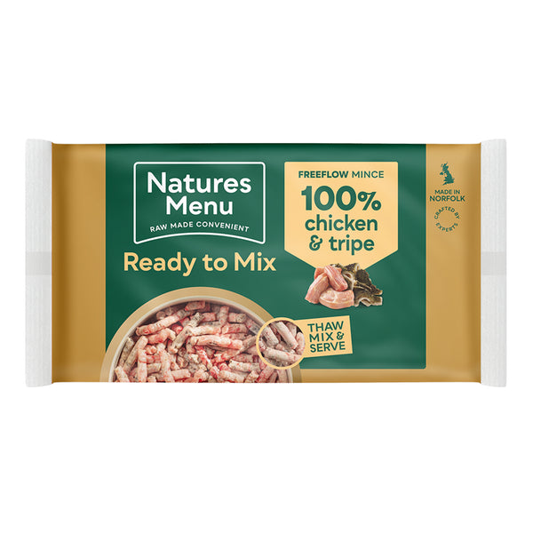 Natures Menu Chicken and Tripe Mince - 2kg