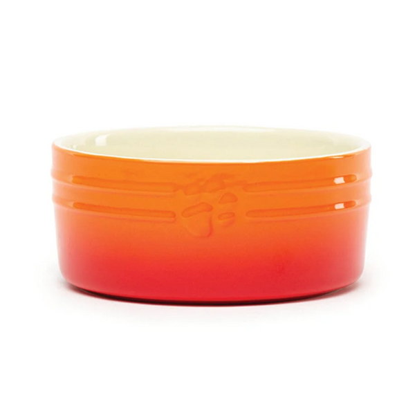 Scruffs Ombre Food Bowl - Orange