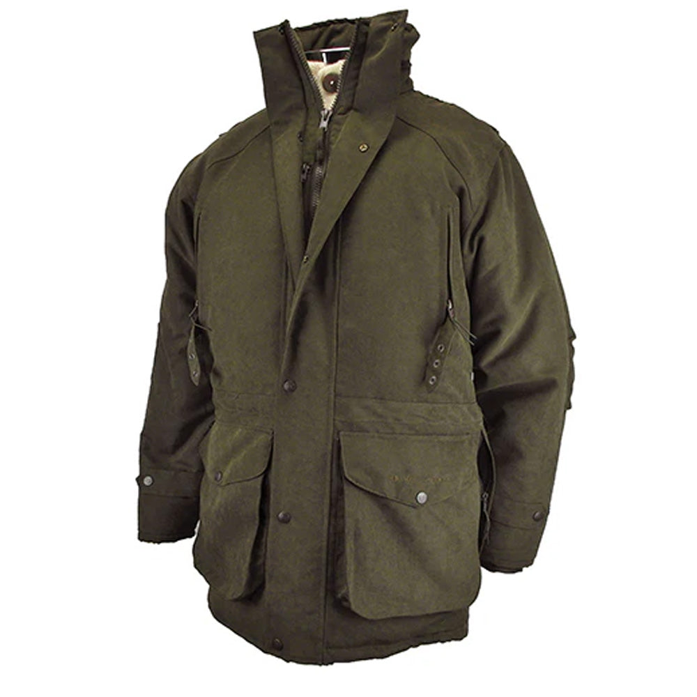 Hunter Outdoor Mens Gamekeeper Jacket - Dark Olive