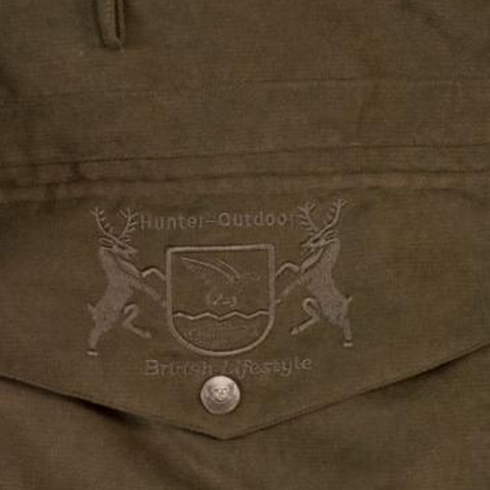Hunter Outdoor Mens Gamekeeper Jacket - Dark Olive