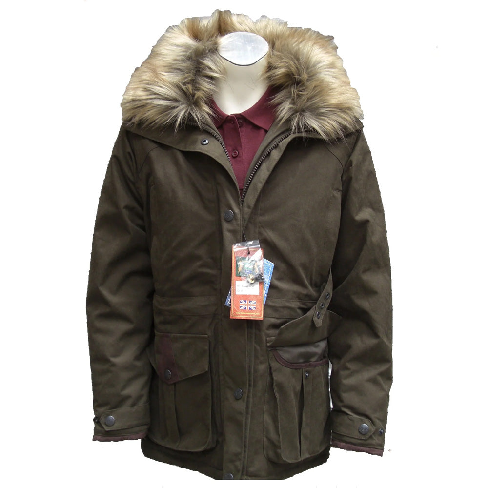 Hunter Outdoor Ladies Gamekeeper Jacket - Dark Olive
