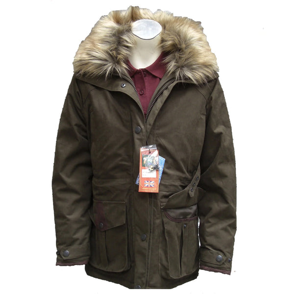Hunter Outdoor Ladies Gamekeeper Jacket - Dark Olive