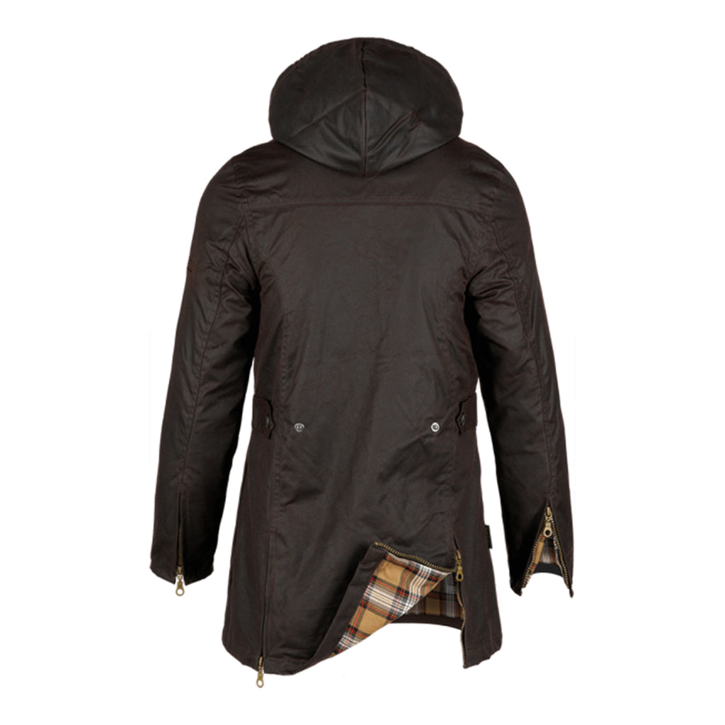 Hunter Outdoor Ladies Heritage Deluxe Wax Jacket - Antique Brown