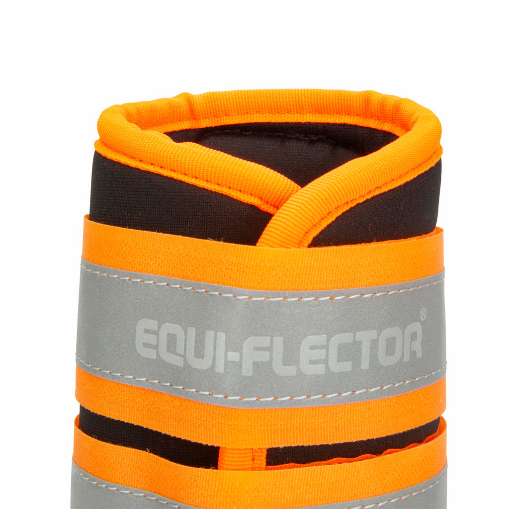 ARMA EQUI-FLECTOR Brushing Boots - Orange
