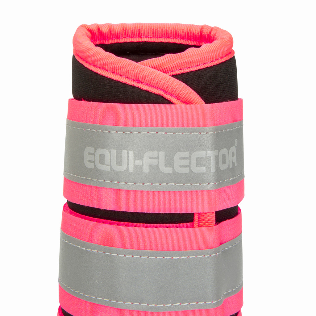 Arma Equi-Flector Brushing Boots - Pink