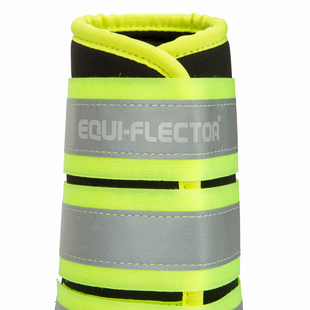 ARMA EQUI-FLECTOR Brushing Boots - Yellow