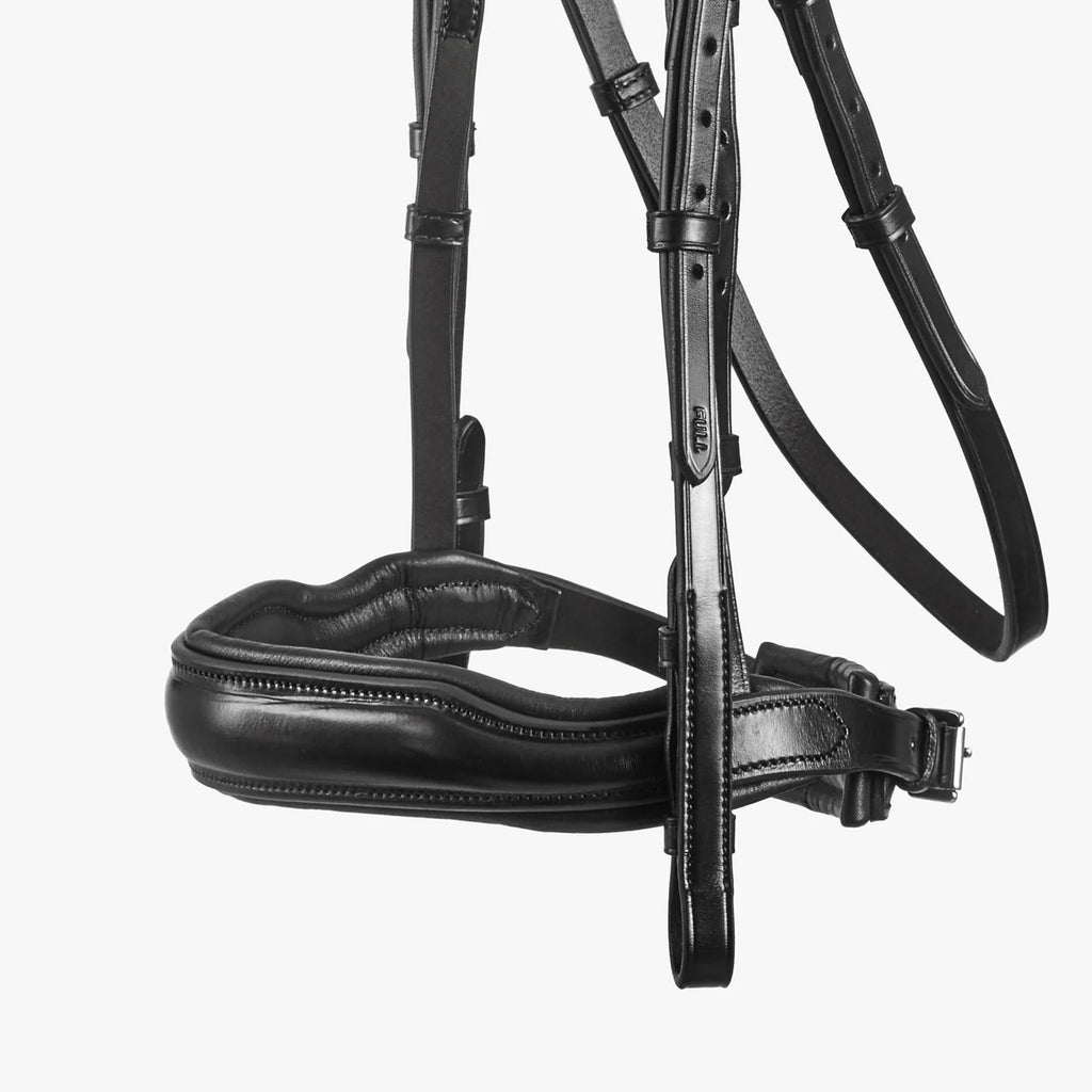 Premier Equine Verdura Anatomic Snaffle Bridle - Black