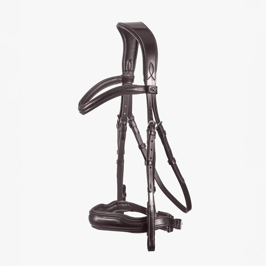 Premier Equine Verdura Anatomic Snaffle Bridle - Brown
