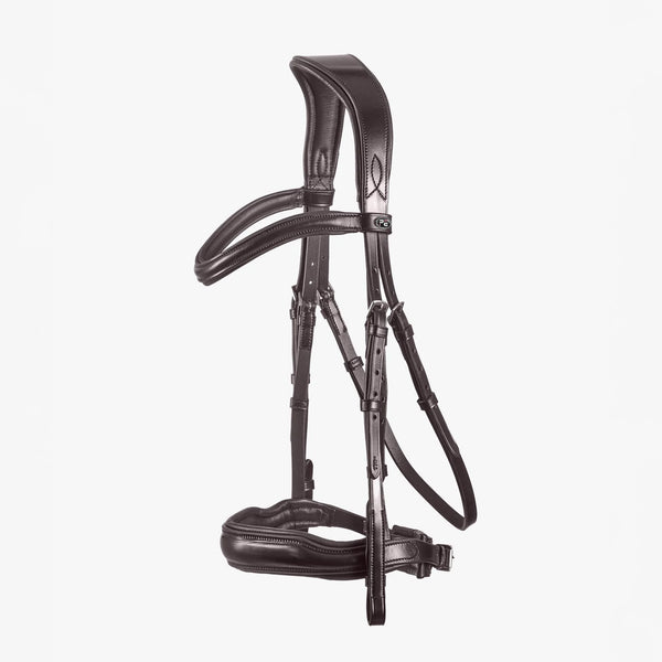 Premier Equine Verdura Anatomic Snaffle Bridle - Brown