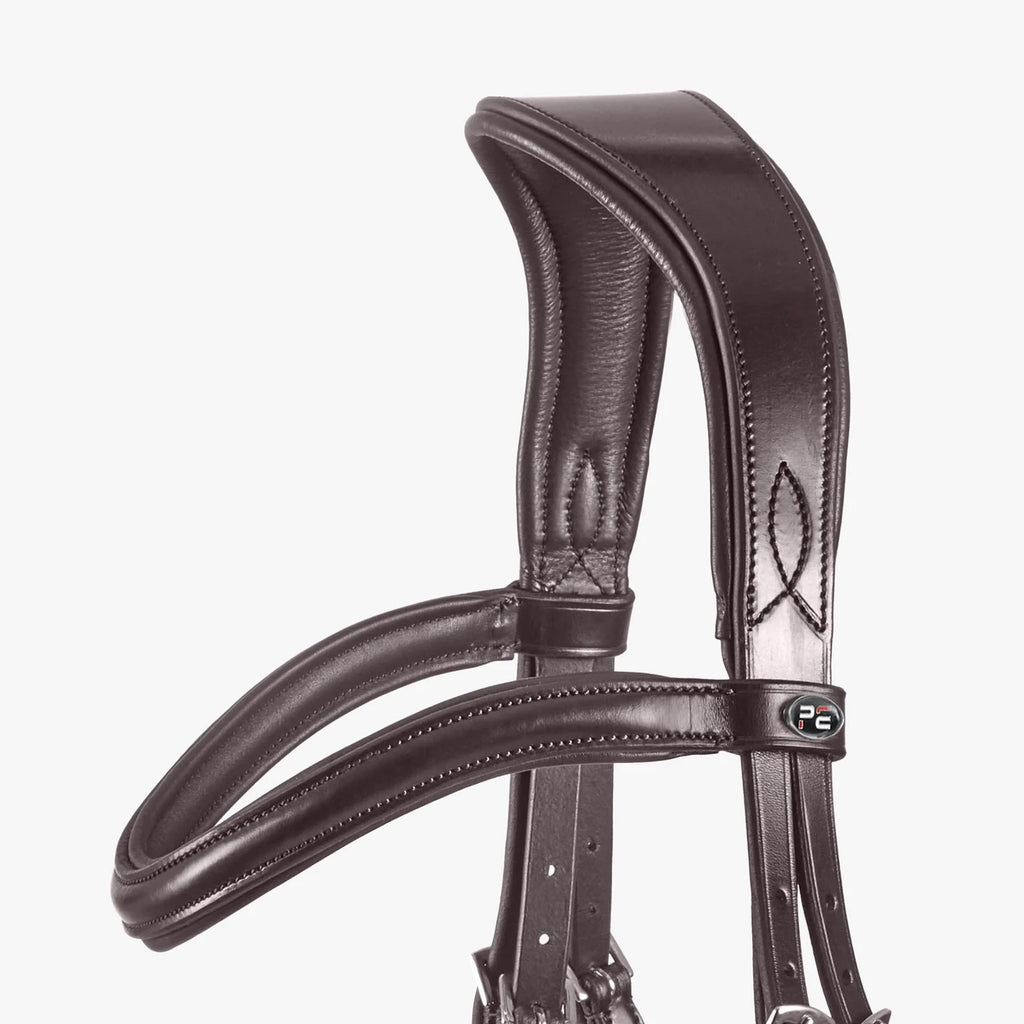 Premier Equine Verdura Anatomic Snaffle Bridle - Brown