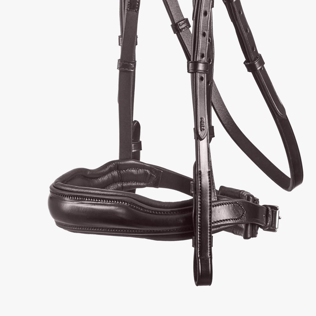 Premier Equine Verdura Anatomic Snaffle Bridle - Brown
