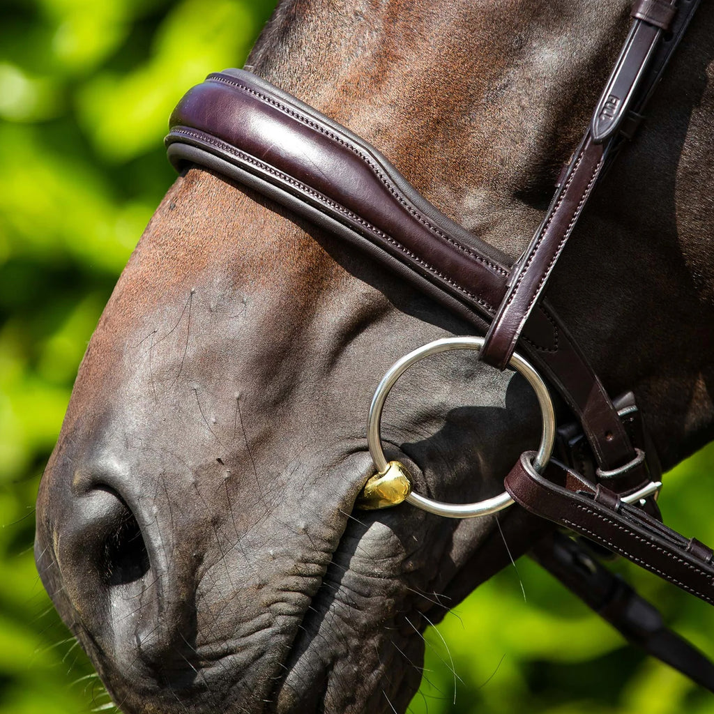 Premier Equine Verdura Anatomic Snaffle Bridle - Brown