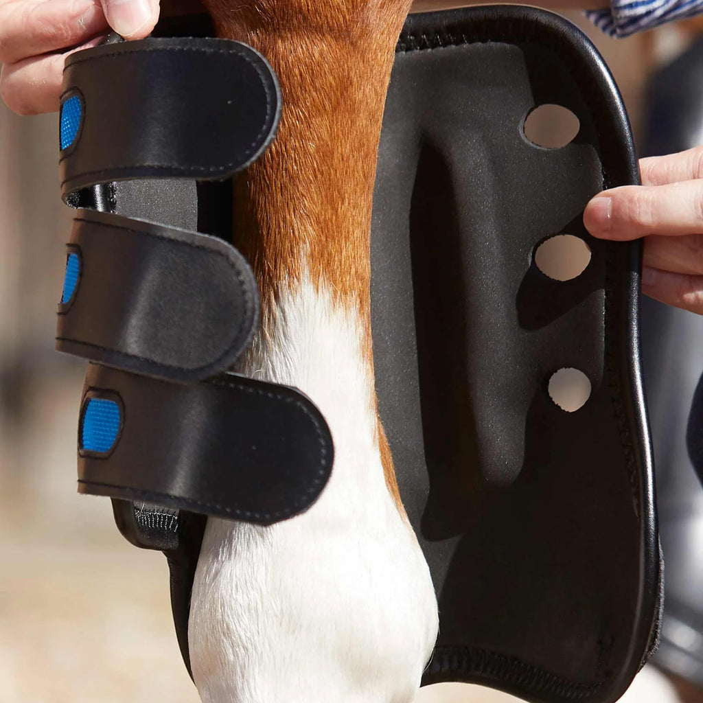 Premier Equine Air Cooled Original Eventing Boots - Black