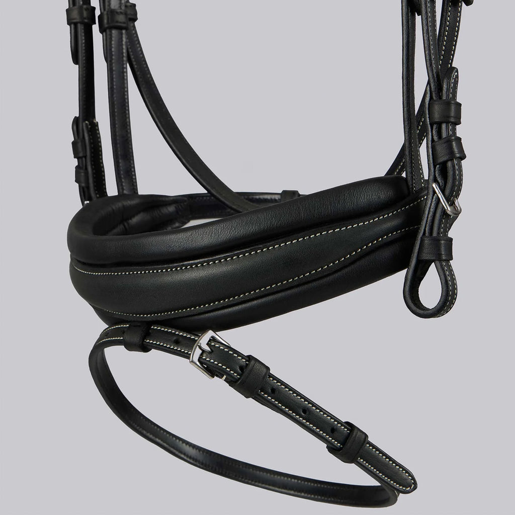 Premier Equine Veneto Anatomical Snaffle Bridle - Black