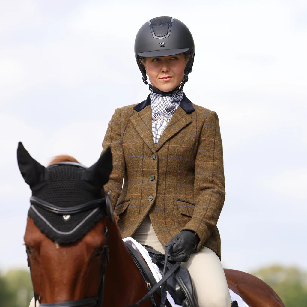 Aubrion Ladies Saratoga Jacket - Oak Brown Check