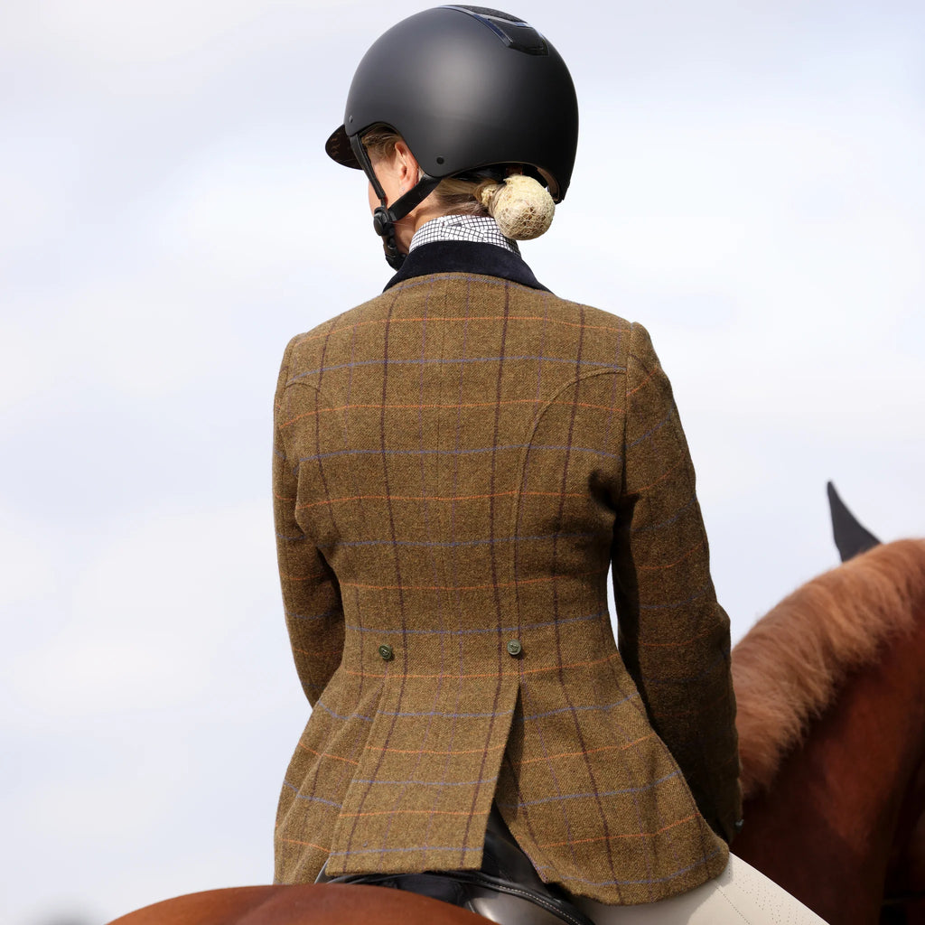 Aubrion Ladies Saratoga Jacket - Oak Brown Check