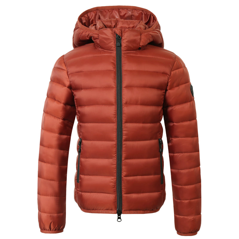 Covalliero Kids Quilted Jacket - Rust
