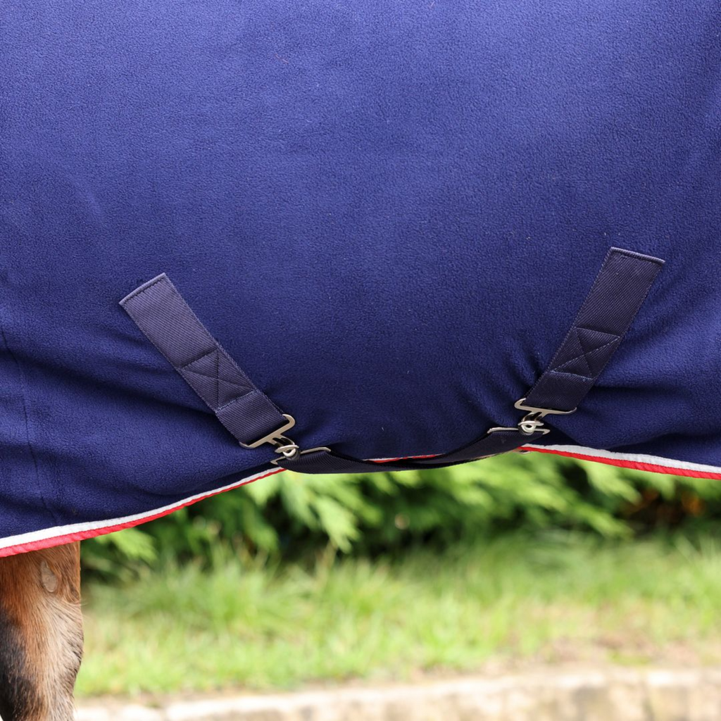 Winnie and Me Fleece Rug - Navy