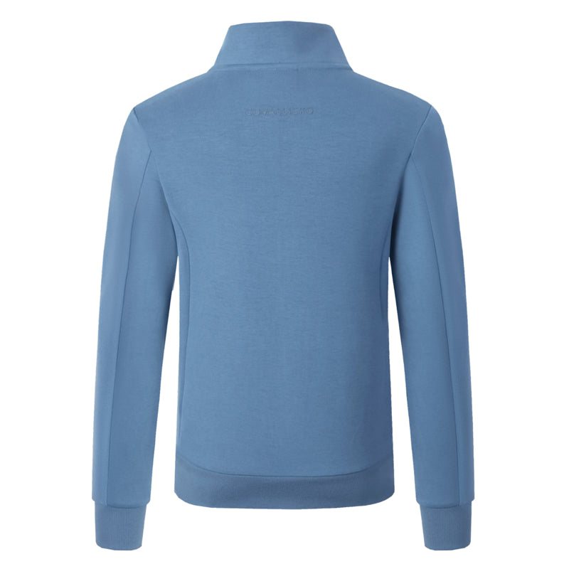 Covalliero Ladies Sweat Jacket - Smoked Blue