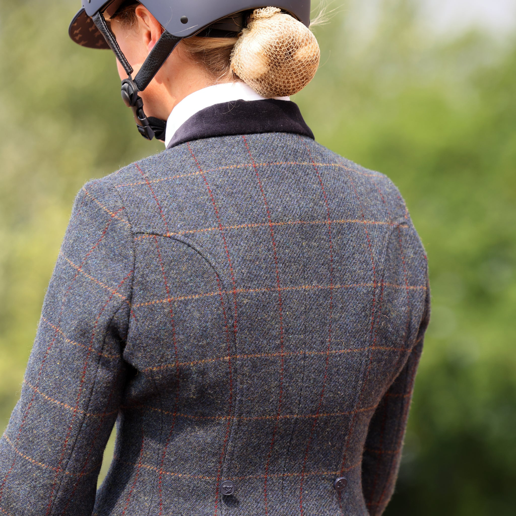 Aubrion Ladies Saratoga Jacket - Juniper Navy Check