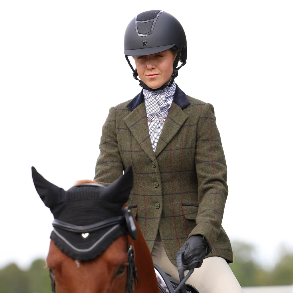 Aubrion Ladies Saratoga Jacket - Spruce Green Check