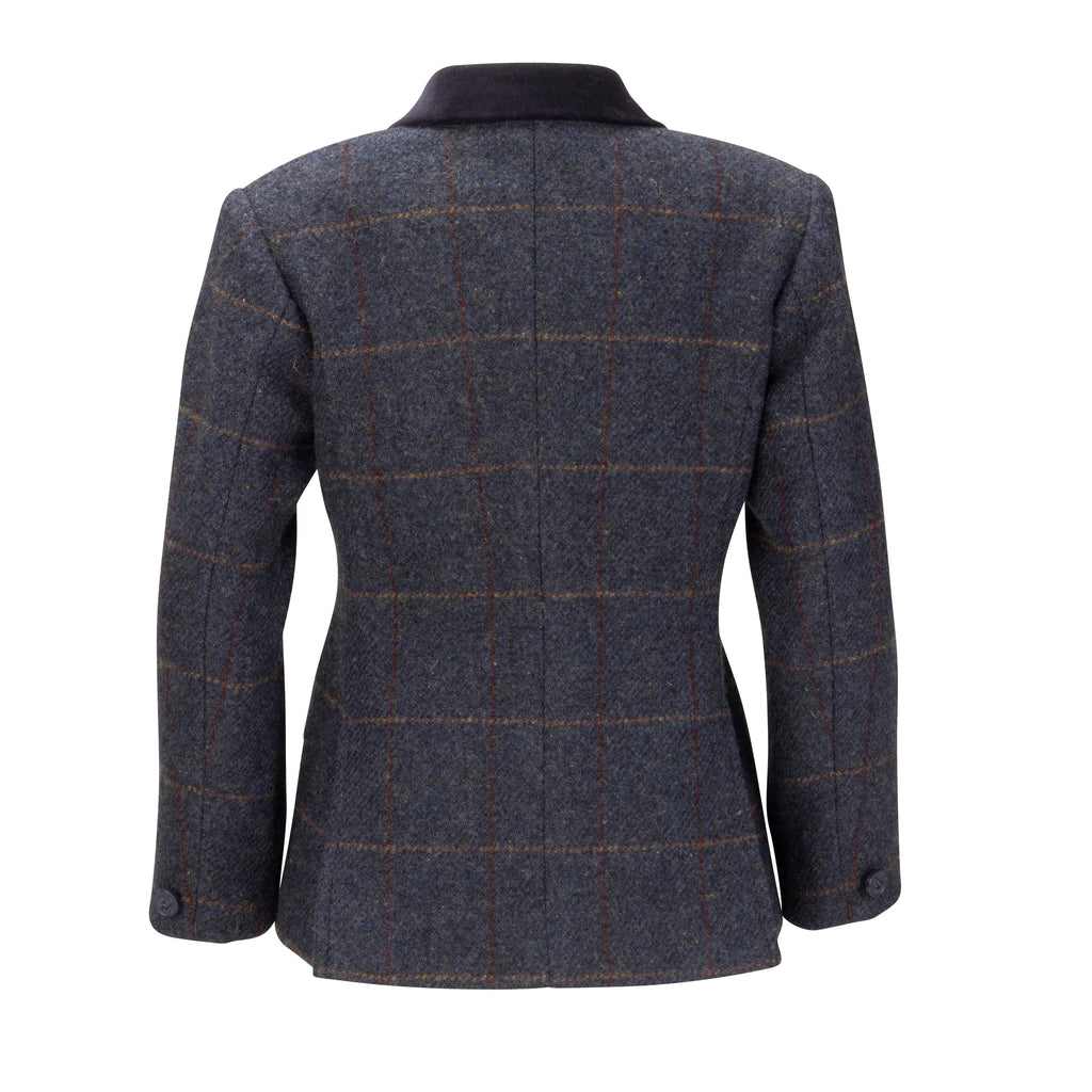 Aubrion Childs Saratoga Jacket - Juniper Navy Check