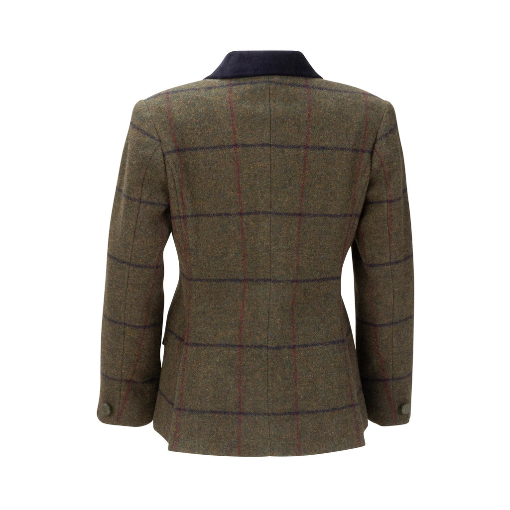 Aubrion Childs Saratoga Jacket - Spruce Green Check