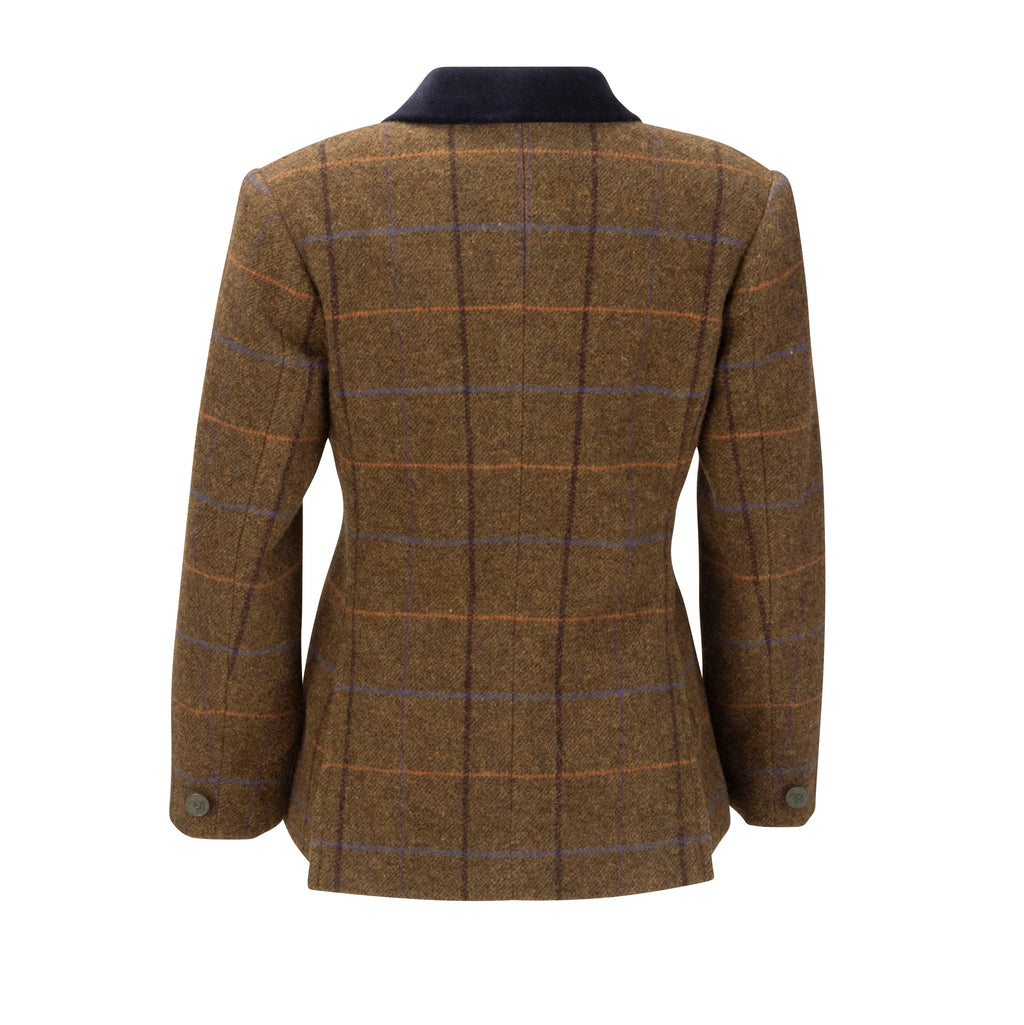 Aubrion Childs Saratoga Jacket - Oak Brown Check