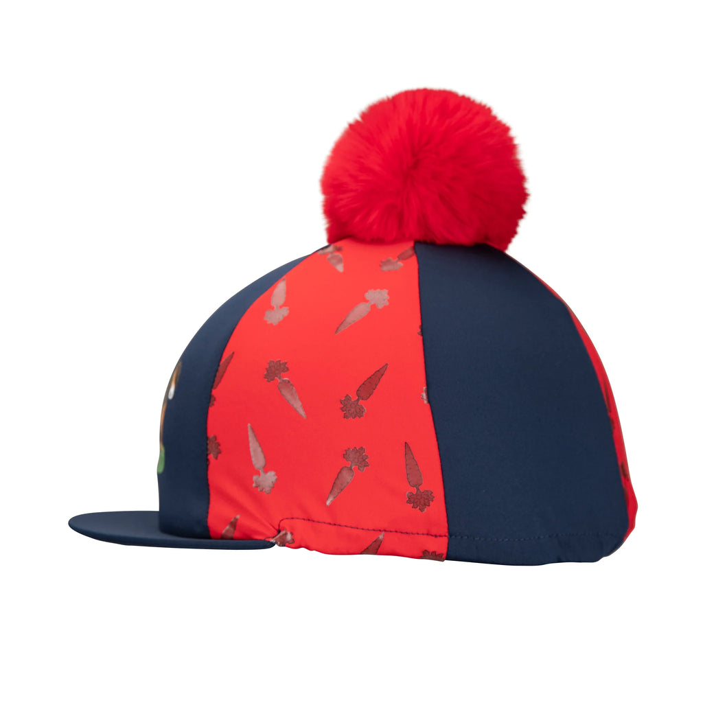 Winnie and Me Hat Silk - Navy/Red