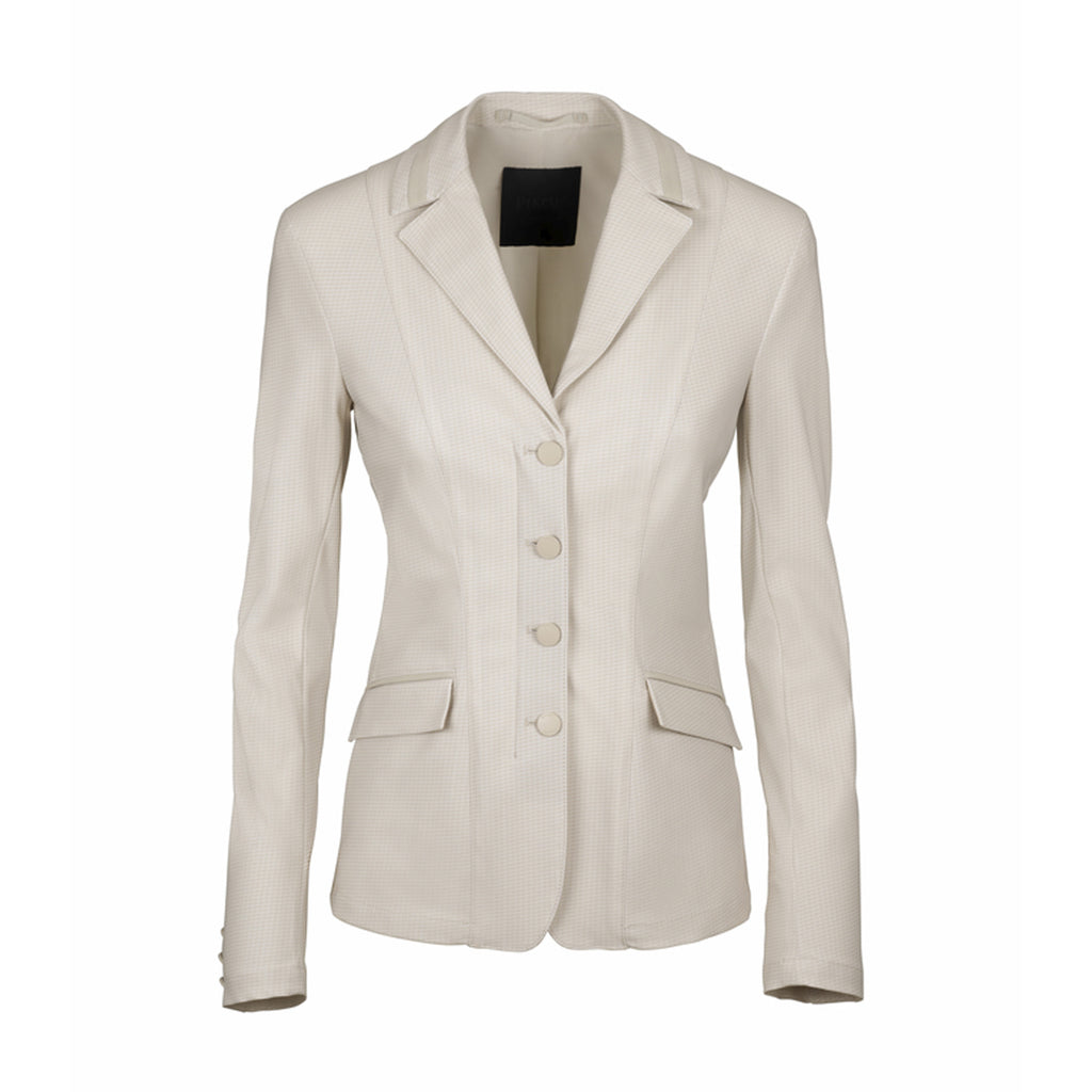 Pikeur Ladies Klea Pepita Show Jacket - Ivory