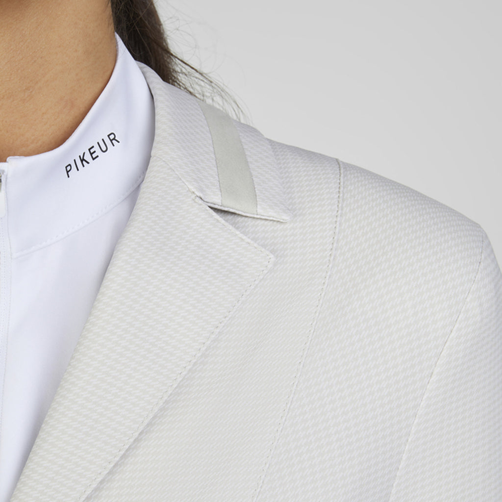 Pikeur Ladies Klea Pepita Show Jacket - Ivory