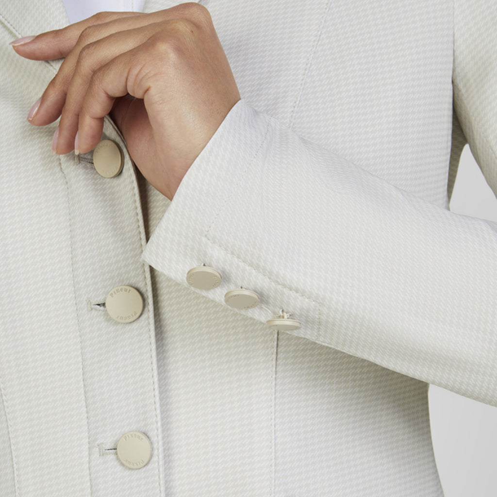 Pikeur Ladies Klea Pepita Show Jacket - Ivory