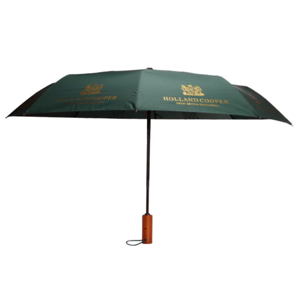 Holland Cooper Mini Umbrella - Green