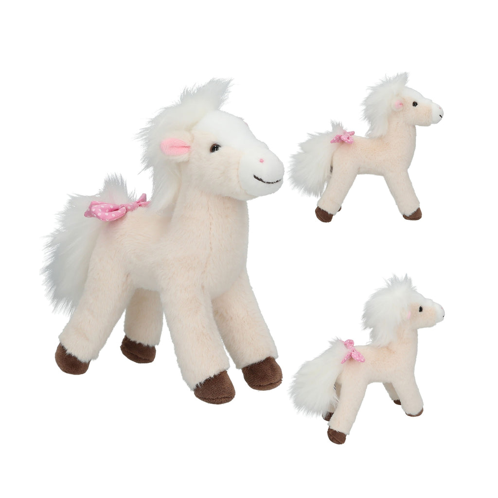 Miss Melody Plush Horse - Cream