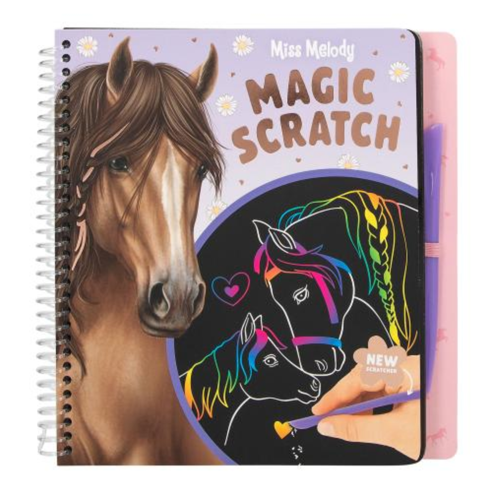 Miss Melody Magic-Scratch Horse Book