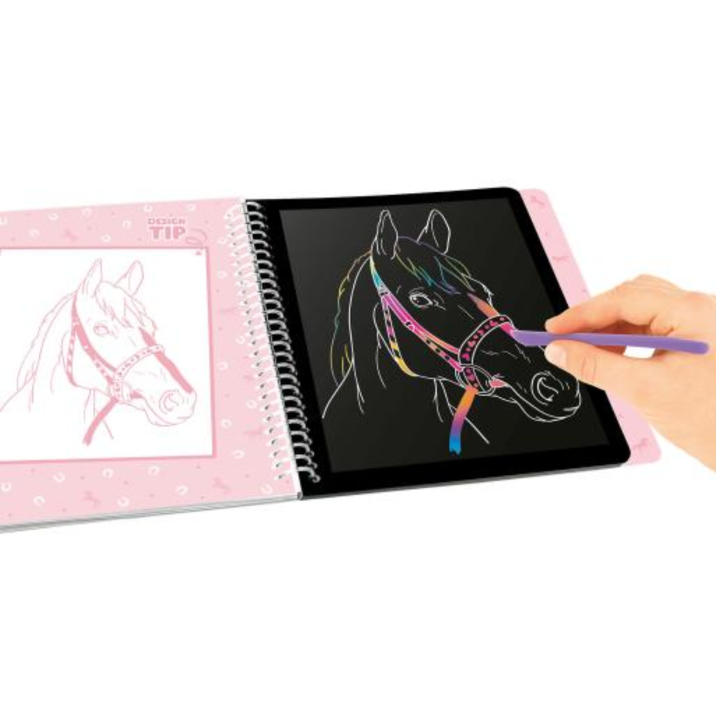 Miss Melody Magic-Scratch Horse Book