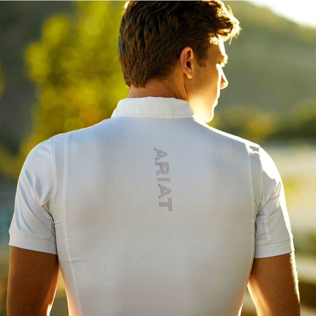 Ariat Mens Tek Show Shirt - White