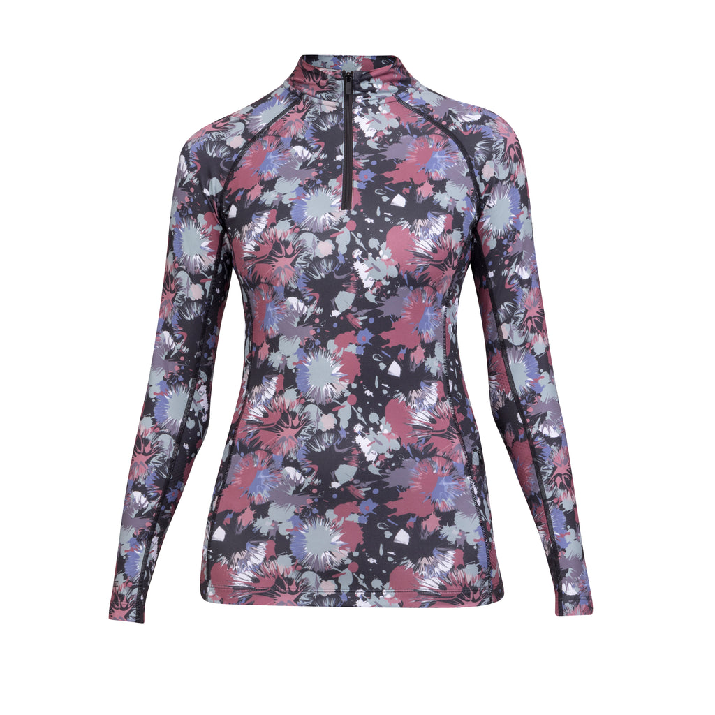 Aubrion React Long Sleeve Base Layer - Abstract