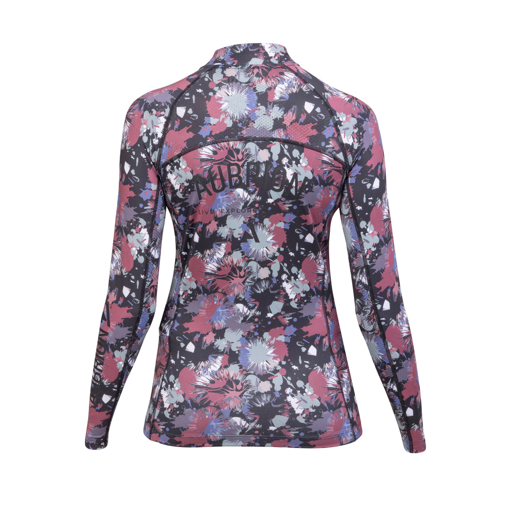 Aubrion React Long Sleeve Base Layer - Abstract