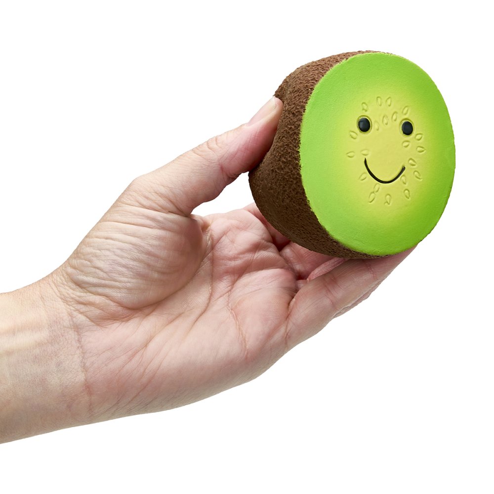 Petface Foodie Faces Latex Kiwi Dog Toy - Small