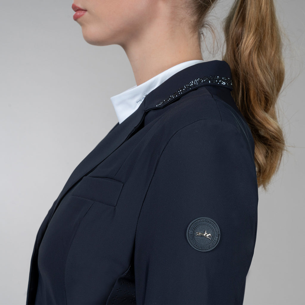 Schockemohle Ladies Alaine Show Jacket - Dark Navy