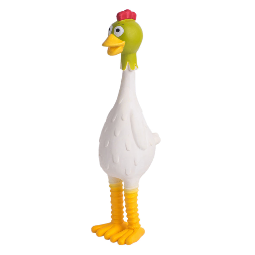 Petface Standing Chicken Dog Toy