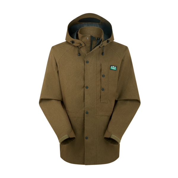 Ridgeline Mens Monsoon Light Jacket - Teak