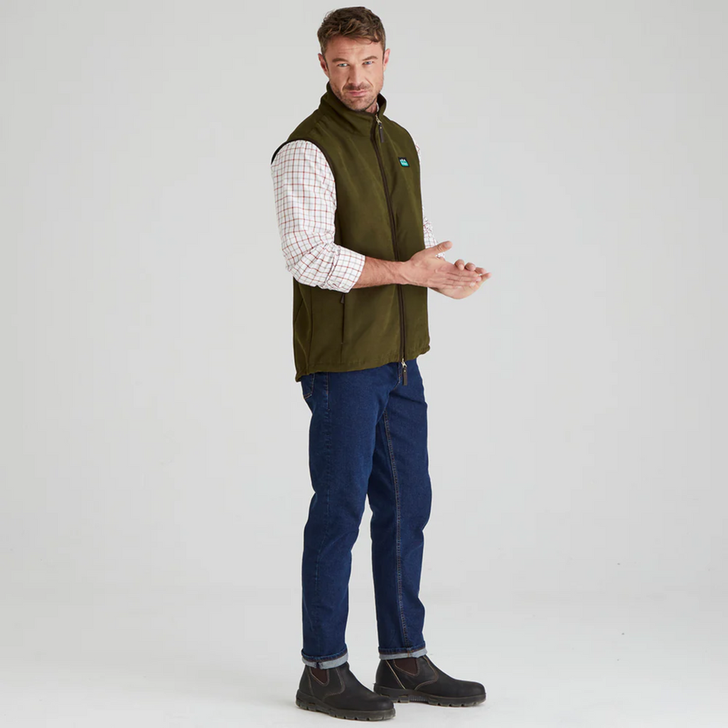 Ridgeline Mens Monarch Gilet - Moody Teak