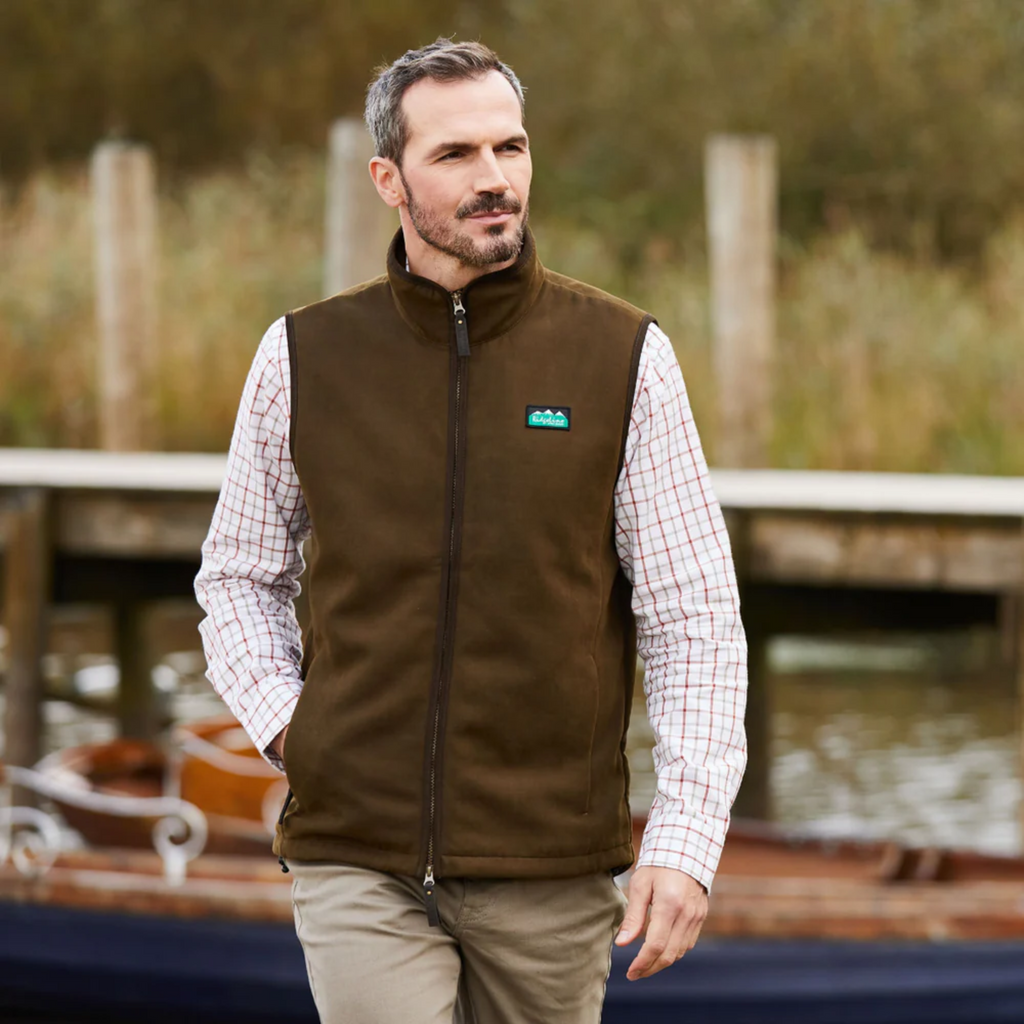 Ridgeline Mens Monarch Gilet - Moody Teak